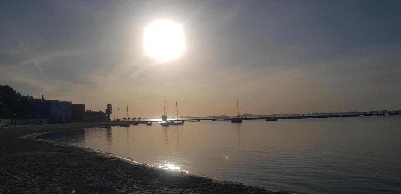 Junto A La Playa Y Vistas Al Mar Apartman Los Alcázares Kültér fotó